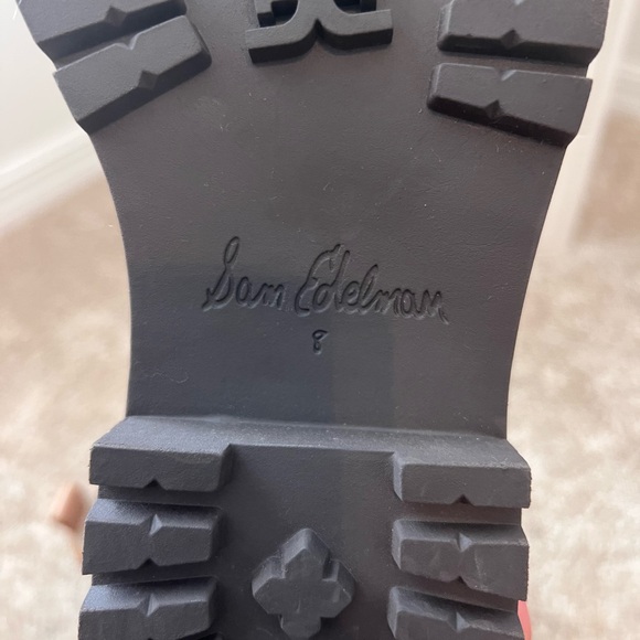 Sam Edelman Tan Suede Ankle Boots size 8 - Picture 8 of 8